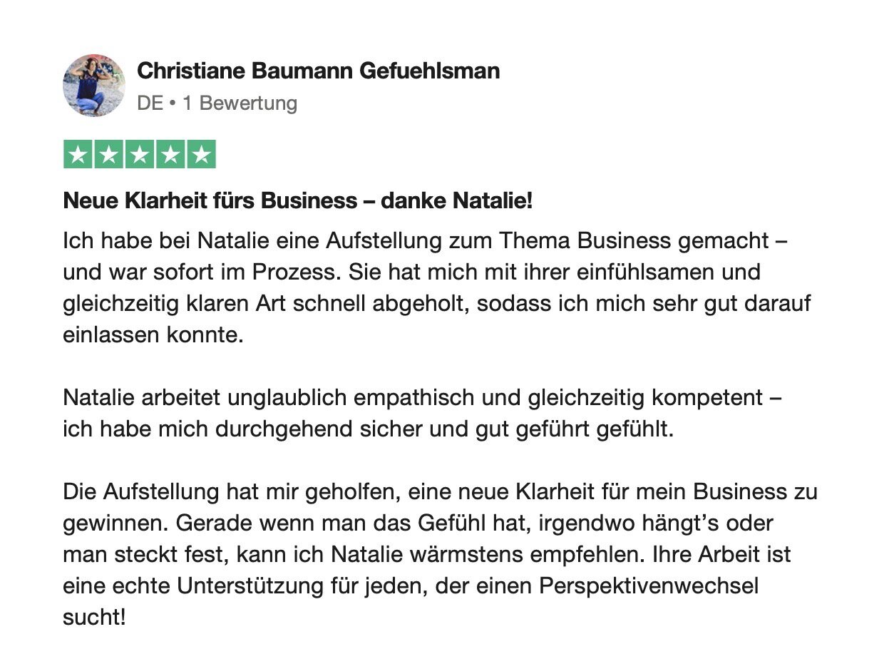 Kundenstimme Christiane Baumann